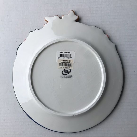 Vintage Embossed “Rudolph The Red Nosed Reindeer” Christmas Cookie Plate… - Picture 2 of 4